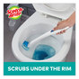 A Picture of product MMM-558RF Scotch-Brite® Disposable Toilet Scrubber Refill Blue/White, 10/Pack