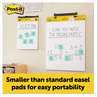 A Picture of product MMM-577SS Post-it® Easel Pads Super Sticky Self-Stick Vertical-Orientation Unruled, 15 x 18, White, 20 Sheets, 2/Pack