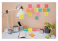 A Picture of product MMM-65424SSMIACP Post-it® Notes Super Sticky Pads in Cabinet Pack. 3 X 3 in. Supernova Neon Colors Collection. 70 sheets/pad, 24 pads/pack.