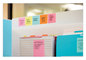 A Picture of product MMM-65424SSMIACP Post-it® Notes Super Sticky Pads in Cabinet Pack. 3 X 3 in. Supernova Neon Colors Collection. 70 sheets/pad, 24 pads/pack.