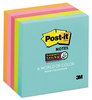 A Picture of product MMM-6545SSMIA Post-it® Notes Super Sticky Pads in Supernova Neon Colors Collection 3" x 90 Sheets/Pad, 5 Pads/Pack