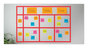 A Picture of product MMM-6845SSP Post-it® Notes Super Sticky Meeting in Energy Boost Colors Collection. 8 X 6 in. 45 sheets/pad, 4 pads/pack.