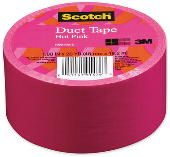 Scotch® Duct Tape 1.88" x 20 yds, Hot Pink