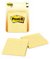 A Picture of product MMM-70016076773 Post-it® Notes Original Pads in Canary Yellow Note Ruled, 3" x 100 Sheets/Pad, 2 Pads/Pack