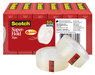 A Picture of product MMM-700K10 Scotch® Super-Hold Tape Refill 1" Core, 0.75" x 27.77 yds, Crystal Clear, 10 Rolls/Pack