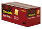 A Picture of product MMM-700K6 Scotch® Super-Hold Tape Refill 1" Core, 0.75" x 27.77 yds, Transparent, 6/Pack