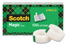 A Picture of product MMM-810S6 Scotch® Magic™ Tape Refill 1" Core, 0.75" x 22.2 yds, Clear, 6/Pack