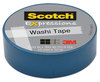 A Picture of product MMM-C314BLU Scotch® Expressions Washi Tape 1.25" Core, 0.59" x 32.75 ft, Blue