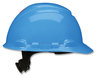 A Picture of product MMM-H703SFRUV 3M™ SecureFit™ H-Series Hard Hats H-700 Cap with UV Indicator, 4-Point Pressure Diffusion Ratchet Suspension, Blue