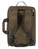A Picture of product USL-UBN3503 Solo Zone Nylon Briefcase/Backpack, fits Devices up to 15.6 in. 4.25 X 17.5 X 17.5 in. Bronze.