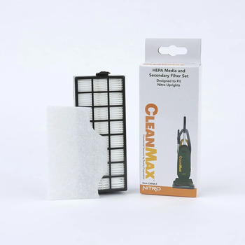 CleanMax Nitro CMNR-QD Upright Filter Set with HEPA Exhaust and Foam Secondary Filter.