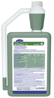 Diversey™ GP ForwardTM/MC SC General Purpose Cleaner. 32 oz. Green. Citrus scent. 6 bottles/carton.