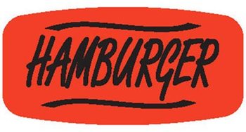 Little Grabber Label. Printed "Hamburger"