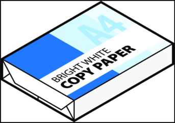 Xerographic Copy Paper.  8.5" x 11" (Letter Size).  20 lb. Weight.  92 Brightness.  White Color.  500 Sheets/Ream, 10 Reams/Case, 40 Cases/Pallet.  ** Brands May Vary **