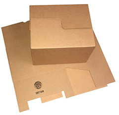 Archive Storage Box 56 X 24 5/8 with interlocking top and bottom.  25 Each per Bundle.