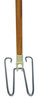 A Picture of product BWK-1492 Boardwalk® Wedge Dust Mop Head Frame/Handle,  15/16" Dia. x 48" Long