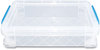 A Picture of product AVT-36873 Advantus Super Stacker® File and Document Box Letter Files, 10.5 x 14.5 3.38, Translucent White