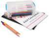 A Picture of product AVT-37539 Advantus Super Stacker® Large Pencil Box Plastic, 9 x 5.5 2.62, Clear