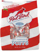 A Picture of product AVT-6240RWP Red Bird Candy Break Soft Peppermint Puffs Tub, 46 oz