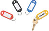 A Picture of product AVT-KEY98007 Advantus Key Tags Label Window 0.88 x 0.19 2, Assorted, 20/Pack