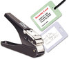 A Picture of product AVT-MCG16500 McGill™ Badge/Slot Punch Handheld 9/16" x 1/8" Horizontal Slot, Black/Chrome