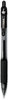 A Picture of product ZEB-23910 Zebra® Z-Grip® Retractable Ballpoint Pen Medium 0.7 mm, Black Ink, Clear/Black Barrel, 12/Pack