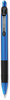 A Picture of product ZEB-27020 Zebra® Z-Grip® Metal Retractable Ballpoint Pen Medium 1 mm, Blue Ink, Blue/Black Barrel, 12/Pack