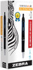 A Picture of product ZEB-45620 Zebra® Sarasa® Dry Gel X1 Retractable Pen Medium 0.7 mm, Blue Ink, Barrel, 12/Pack