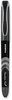 A Picture of product ZEB-48310 Zebra® Fountain Pen Fine 0.6 mm, Black Ink, Black/Gray Barrel, 12/Pack