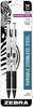 A Picture of product ZEB-54012 Zebra® M-301® Mechanical Pencil 0.5 mm, HB (#2), Black Lead, Silver/Black Barrel, 2/Pack