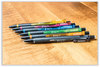 A Picture of product ZEB-55412 Zebra® Z-Grip Plus Mechanical Pencil 0.7 mm, HB (#2), Black Lead, Smoke/Black Barrel, 2/Pack