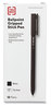 A Picture of product TUD-24328148 TRU RED™ Gripped Stick Ballpoint Pen Medium 1 mm, Black Ink, Barrel, Dozen