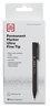 A Picture of product TUD-24376594 TRU RED™ Permanent Marker Tank-Style, Medium Chisel Tip, Black, 5/Pack