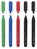 A Picture of product TUD-24376650 TRU RED™ Permanent Marker Pen-Style, Fine Bullet Tip, Assorted Colors, 12/Pack