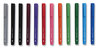 A Picture of product TUD-24376650 TRU RED™ Permanent Marker Pen-Style, Fine Bullet Tip, Assorted Colors, 12/Pack