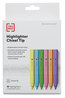 A Picture of product TUD-24376663 TRU RED™ Chisel Tip Highlighter Tank Style Assorted Ink Colors, Barrel 12/Pack