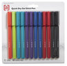 A Picture of product TUD-24377015 TRU RED™ Quick Dry Gel Stick Pen Medium 0.7 mm, Assorted Ink and Barrel Colors, 12/Pack