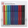 A Picture of product TUD-24377025 TRU RED™ Quick Dry Gel Stick Pen Fine 0.5 mm, Assorted Ink and Barrel Colors, 12/Pack