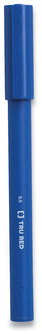 TRU RED™ Quick Dry Gel Stick Pen Fine 0.5 mm, Blue Ink, Barrel, 5/Pack