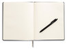 A Picture of product TUD-24377295 TRU RED™ Hardcover Business Journal 1-Subject, Narrow Rule, Black Cover, (96) 10 x 8 Sheets