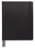 A Picture of product TUD-24377303 TRU RED™ Flexible-Cover Business Journal 1-Subject, Narrow Rule, Black Cover, (128) 10 x 8 Sheets