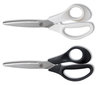 A Picture of product TUD-24380494 TRU RED™ Stainless Steel Scissors 8" Long, 3.58" Cut Length, Assorted Straight Handles, 2/Pack
