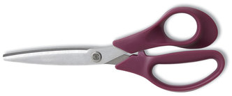 TRU RED™ Stainless Steel Scissors 8" Long, 3.58" Cut Length, Purple Straight Handle