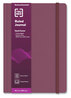 A Picture of product TUD-24383515 TRU RED™ Hardcover Business Journal 1-Subject, Narrow Rule, Purple Cover, (96) 8 x 5.5 Sheets