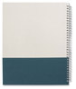 A Picture of product TUD-24383517 TRU RED™ Wirebound Hardcover Notebook 1-Subject, Narrow Rule, Gray/Teal Cover, (80) 11 x 8.5 Sheets