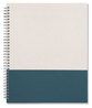 A Picture of product TUD-24383517 TRU RED™ Wirebound Hardcover Notebook 1-Subject, Narrow Rule, Gray/Teal Cover, (80) 11 x 8.5 Sheets