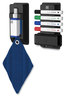A Picture of product TUD-24398950 TRU RED™ Dry Erase Marker Tank-Style, Medium Chisel Tip, Assorted Colors, 4/Kit