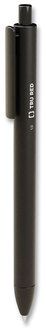 TRU RED™ Retractable Quick Dry Gel Pen Bold 1 mm, Black Ink, Barrel, 5/Pack