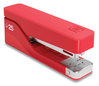 A Picture of product TUD-24418162 TRU RED™ Desktop Aluminum Stapler 25-Sheet Capacity, Red