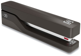 TRU RED™ Desktop Plastic Stapler Full Strip 20-Sheet Capacity, Black